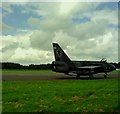 Bruntingthorpe Lightning F.6 taxiing in LE17 5PU