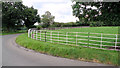 Iron fencing on Fanshawe Lane near Henbury Smithy in SK11 9PJ