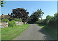 Un-named lane beside Rudge Farm House in SN8 3HU