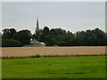 A distant view of the church, Deeping St Nicholas in PE11 3EU