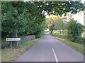 Ogston New Road entering Brackenfield in DE55 6AP
