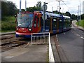 Supertram joining reserved track in S20 5JS
