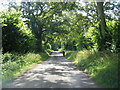 Horsebridge Road north of Clapgate Copse in SO51 0NY