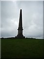 Bulkeley Memorial from the footpath in LL58 8LN
