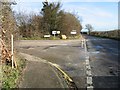 Junction of Cooting Road and Spinney Lane, Aylesham. in CT3 3DJ