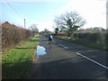 Cyclist tackling the start of the 'Straight Mile' in WV10 7DL