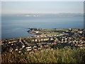 Burntisland from the top of The Binn. in KY3 9HJ