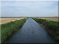 South Drove Drain from Smith's Bridge in Crowland and Deeping St. Nicholas Ward