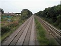 Railway near Kirk Sandall, Doncaster in DN3 1PT