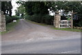 Driveway to Elms Farm in NN7 2HP