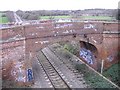 Rail bridge at Moredon in SN5 5FR