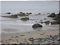 Shoreline rocks near Red Well carpark in AB45 2JN