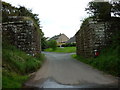 The disused rail bridge at Beckermet in CA21 2XS
