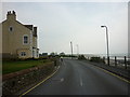 The seafront road at Seascale in CA20 1NT