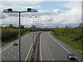 M6 Toll west of M6 junction 3A looking west in B46 3JD