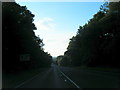 A287 near Ewshot Wood in GU10 5AN
