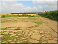 Hard standing west of Boothby Graffoe in Boothby Graffoe