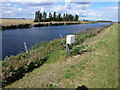 On the bank of The Middle Level Main Drain in PE14 8QN