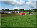 East Devon : Grassy Field & Cars in EX14 3PG