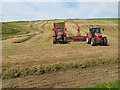 Silage harvesting 2 in DG9 9HW