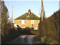 House on Knell Lane at junction with road from Goldstone. in CT3 2ED