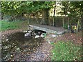 Footbridge over River Misbourne in HP7 0QZ