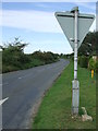 Back Of Give Way Sign in IP28 8SJ