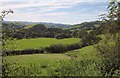Countryside near Cefn-Gader in Glantwymyn Community
