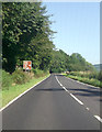 A470 just south of entrance to Llangoed Hall Hotel in LD3 0NW