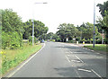 Fawley Road junction with Blackfield Road in SO45 1EZ