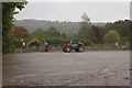 Building Work in the Car Park, Hawkshead in LA22 0NN
