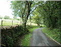 Stone wall lining Pandymawr Road, Bedwas in CF83 8ES