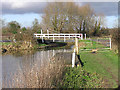 Lifting bridge over the canal, North Newton in TA7 0BB
