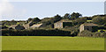 Derelict farm buildings at Boswarthen in TR20 8RQ