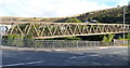 Western end of a long footbridge, Ynyshir in CF39 0HE