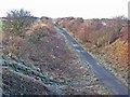 W2W cycle route, Moorsley Road, Hetton-le-Hole in DH5 0DU