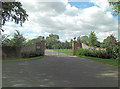 Dunley Park entrance gates in RG28 7PZ