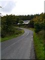 The A844 And Woodside Cottage in Isle of Bute Ward