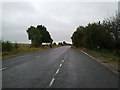 Layby on the A338, looking north in RG17 0PY