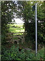 Footpath by Fir Tree Farm in MK17 0NZ