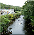 River Tawe upstream from Gwaunclawdd bridge near Abercrave in SA9 1TB