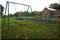 Children's playground by the hall in MK17 0PB