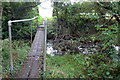 Footbridge over the brook in MK17 0PB