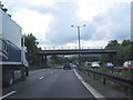 M56 passes under Longley Lane in SK8 4HT