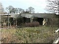Railway bridge, Calverley Lane in LS18 4FG
