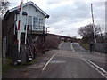 Norton West Level Crossing and Signal Box in TS19 9JY