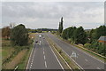 The A17 at Kirkby La Thorpe in Kirkby La Thorpe