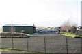 New hangar at Strubby,  January 2010 in Strubby with Woodthorpe