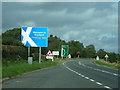 A7 entering Scotland in DG14 0TF