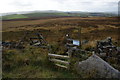 Fences and stile on Grey Stone Hill in BB3 3QU